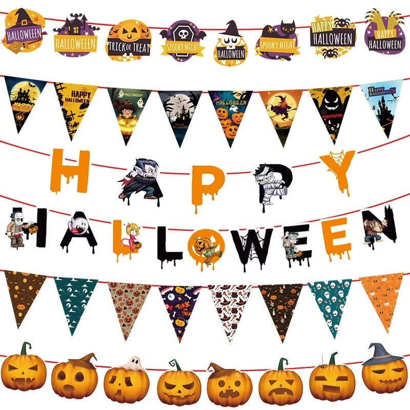 Halloween Banner Decorations Party Decoration