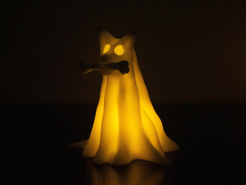 Halloween Ghost Small Night Lamp Home Decorative Creative Resin Crafts