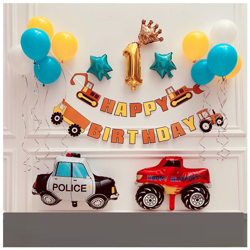 Boys Party Decor