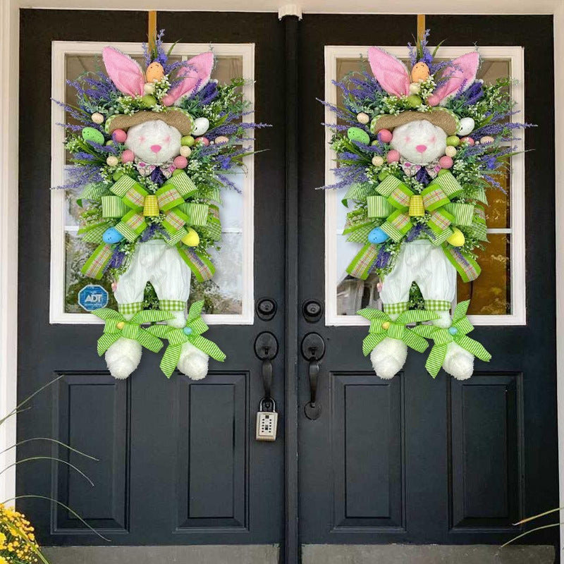 Easter Decoration Wreath Door Hanging Decorations