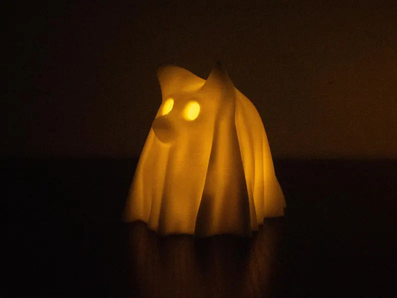 Halloween Ghost Small Night Lamp Home Decorative Creative Resin Crafts