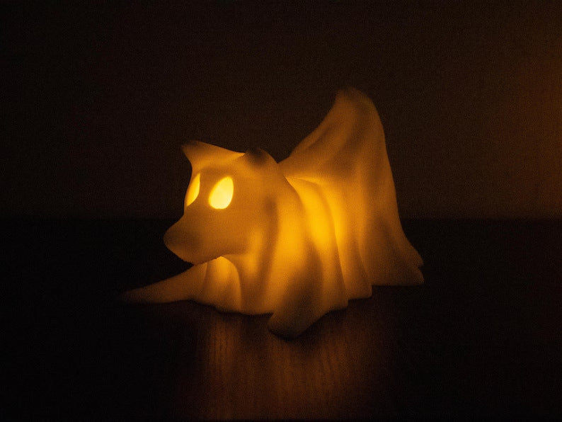 Halloween Ghost Small Night Lamp Home Decorative Creative Resin Crafts